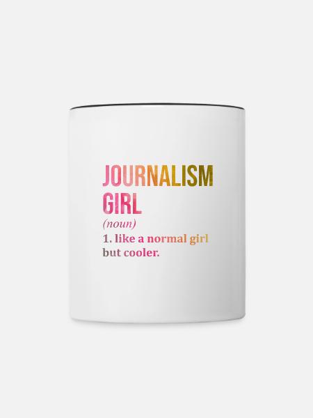 Journalist Journalist Journalist - Tasse zweifarbig - Weiß/Schwarz