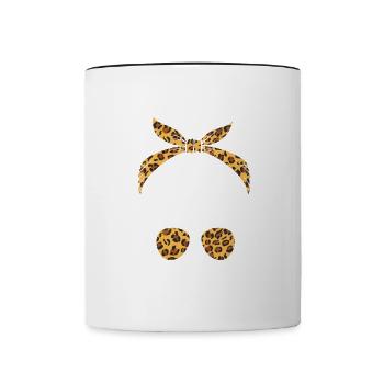 Virtual tutor and a gift idea for Head St - Contrasting Mug - white/black - Front