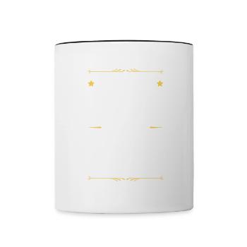 Beste Mom Mama Zitat Mutter - Tasse zweifarbig - Weiß/Schwarz - Vorne
