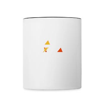 Correction de ce dicton ironique d'artisan de - Mug contrasté - blanc/noir - Devant
