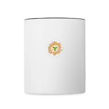 Pasta Squad Spaghetti Ironic Saying Noodles - Contrasting Mug - white/black - Front