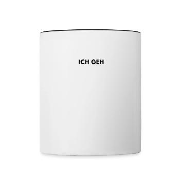 Wissenschafts Biologie Shirt Geburtstagsgeschenk - Tasse zweifarbig - Weiß/Schwarz - Vorne