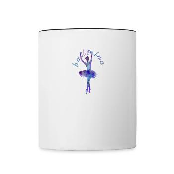 Ballerina - Contrasting Mug - white/black - Front