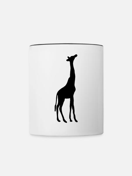 SOPHIE - Tasse zweifarbig - Weiß/Schwarz