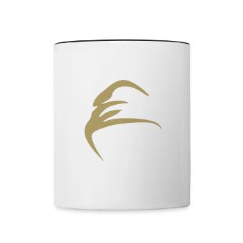 Anonymous - Tasse zweifarbig - Weiß/Schwarz - Vorne