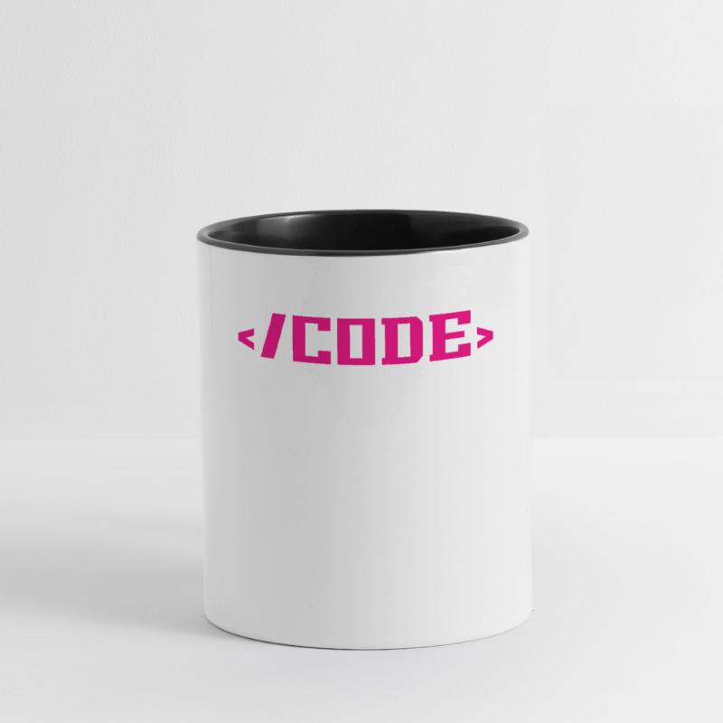 Codierung Programmierung Informatik Tasse zweifarbig