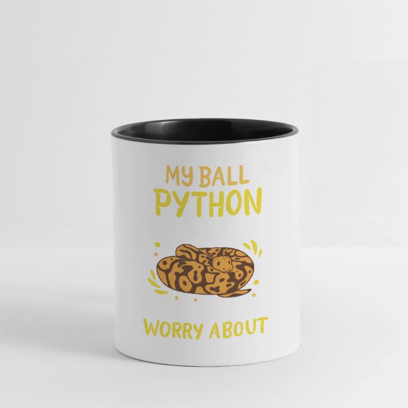 Boule Python Mug contrasté