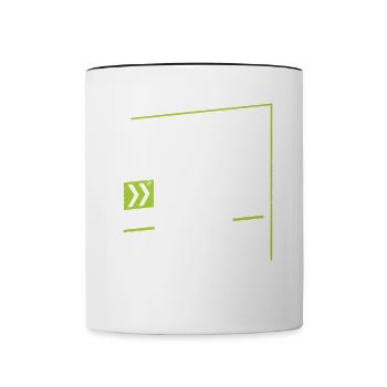 Sorry, I can't, I have others - Contrasting Mug - white/black - Front