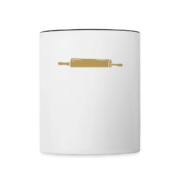 Top It Like It's Hot | Baker Shirt | Bake - Contrasting Mug - white/black - Front