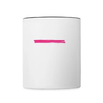 Tante 2023 loading Nichte Neffe Baby Tanten - Tasse zweifarbig - Weiß/Schwarz - Vorne