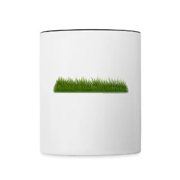 Golfer Golfer Golfer Gift, Chemise de golfeur - Mug contrasté - blanc/noir - Devant