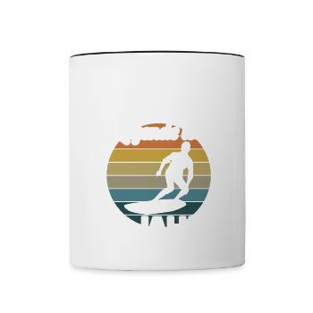Diese Surf Legende ist 30 Jahre 30 Geburtstag - Tasse zweifarbig - Weiß/Schwarz - Vorne