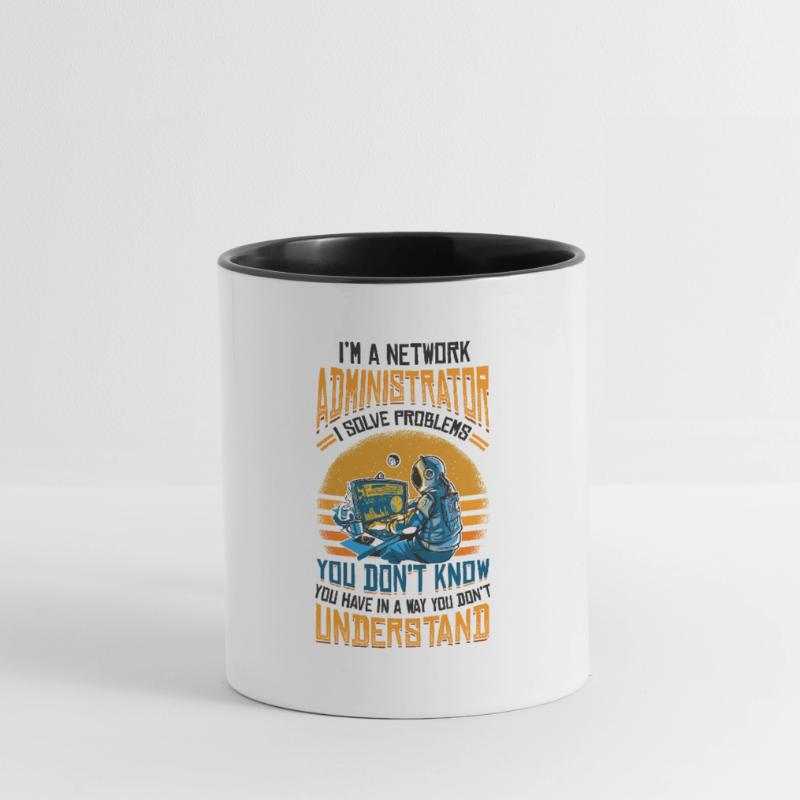 Solve Problems It-support Network Administrator Contrasting Mug