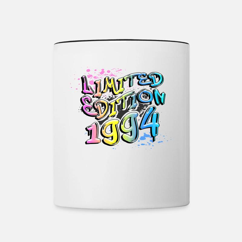 Édition limitée 1994 Graffiti - Mug contrasté - blanc/noir