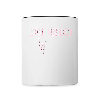 Punk Rock Pogo Anarchie Punks Punk Rocker Punk - Tasse zweifarbig - Weiß/Schwarz - Vorne