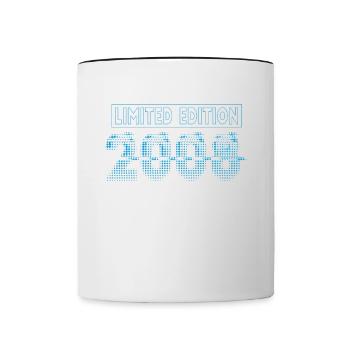 Édition Limitée 2008 Graffiti - Mug contrasté - blanc/noir - Devant