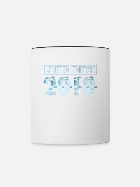 Limited Edition 2010 Graffiti - Tasse zweifarbig - Weiß/Schwarz