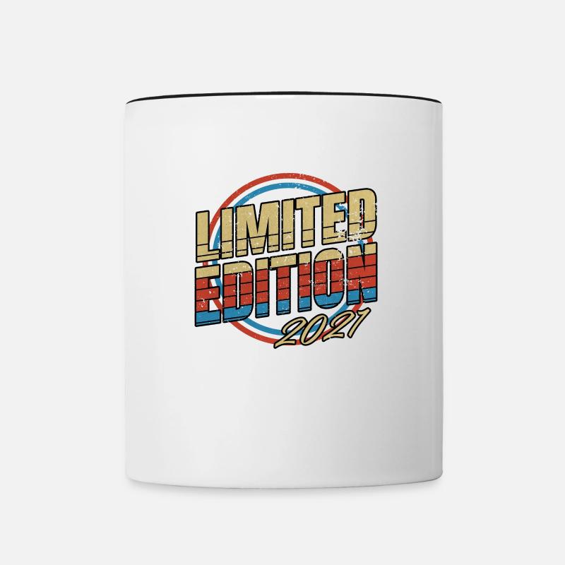 Édition Limitée Millésime 2021 - Mug contrasté - blanc/noir