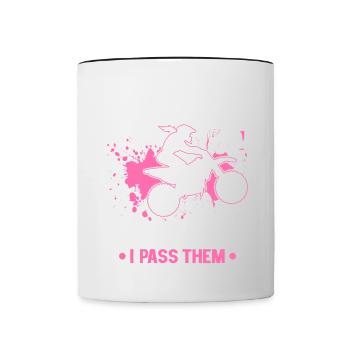 Kayak Sport Kayak Racing Life Boating Liebhabe - Contrasting Mug - white/black - Front