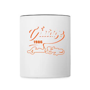 Edition Limitée Millésime 1986 - Mug contrasté - blanc/noir - Devant