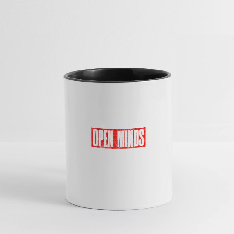Open Access Open Mind for Hacker and Coder Tasse zweifarbig