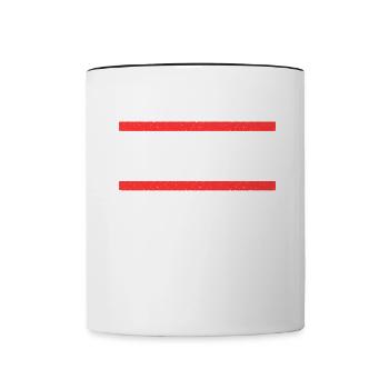 Münchnerin Münchner München - Tasse zweifarbig - Weiß/Schwarz - Vorne