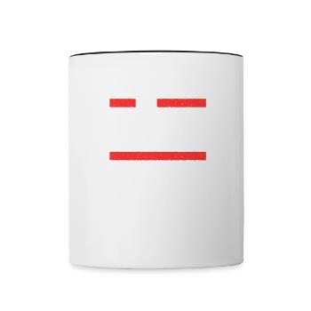 Kölnerin Kölner Köln - Tasse zweifarbig - Weiß/Schwarz - Vorne