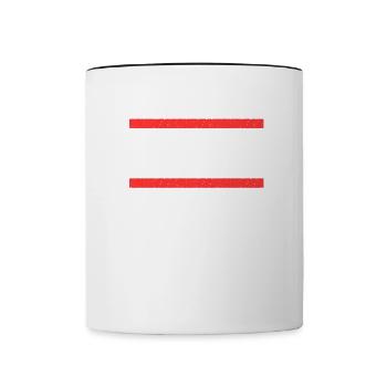 Essenerin Essener Essen - Tasse zweifarbig - Weiß/Schwarz - Vorne