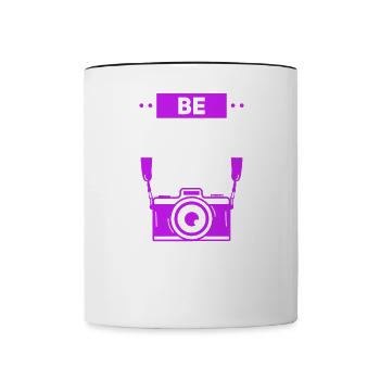 Photography Photo Photographer Photographers! Photographers - Contrasting Mug - white/black - Front