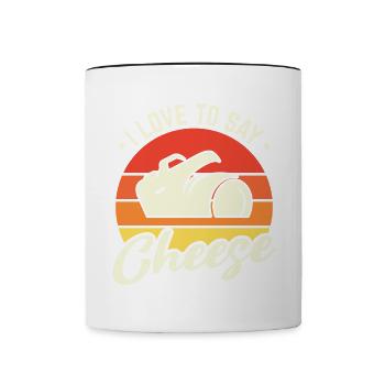 Photography Photo Photographer Photographers! Photographers - Contrasting Mug - white/black - Front