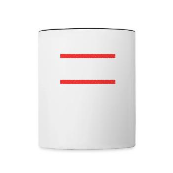 Bremerin Bremer Bremen - Tasse zweifarbig - Weiß/Schwarz - Vorne