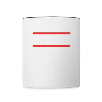 Bremerin Bremer Bremen - Tasse zweifarbig - Weiß/Schwarz - Vorne