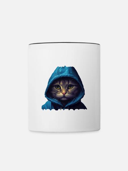 Hab mich auf Geduld testen lassen war bin negativ - Tasse zweifarbig - Weiß/Schwarz