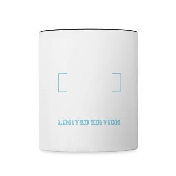 Mama Limited Edition Saying - Contrasting Mug - white/black - Front