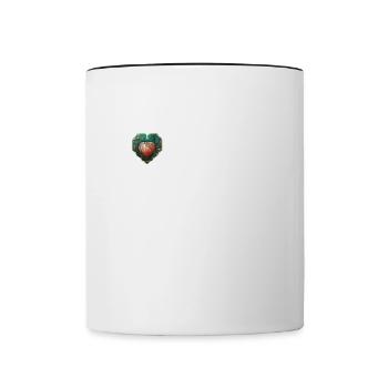 Funny Yesterday's Tech Mysteries it worked - Contrasting Mug - white/black - Front