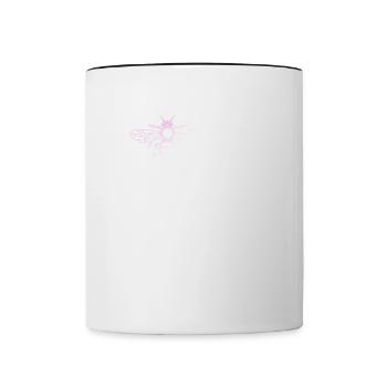 Soyez vous-même ! Confiance en soi, pensée positive, motivation - Mug contrasté - blanc/noir - Devant