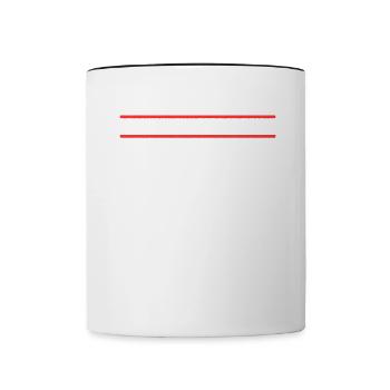 Meckpomm Mecklenburg Vorpommern - Tasse zweifarbig - Weiß/Schwarz - Vorne