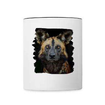 Wild Dogs Wild Dog - Contrasting Mug - white/black - Front