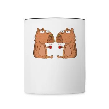 Programmeur Wombat Software Ordinateur PC - Mug contrasté - blanc/noir - Devant