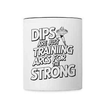 Training Arc - Contrasting Mug - white/black - Front