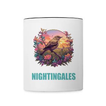 Rossignols Rossignol - Mug contrasté - blanc/noir - Devant