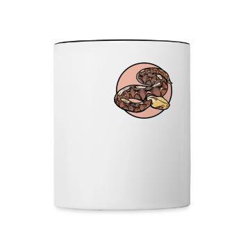 Gabon Vipers Gabon Vipers - Contrasting Mug - white/black - Front