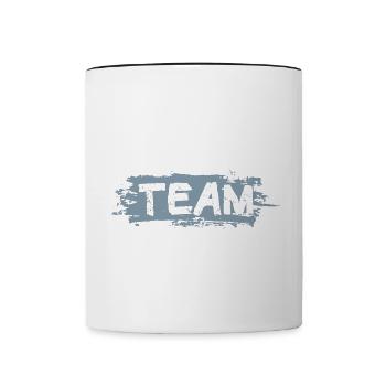 Boxing Team - Contrasting Mug - white/black - Front