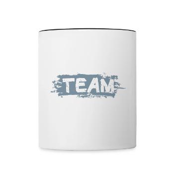 Kickboxing Team - Contrasting Mug - white/black - Front