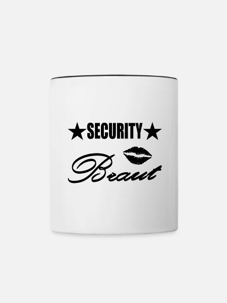 Junggesellinnenabschied - Tasse zweifarbig - Weiß/Schwarz