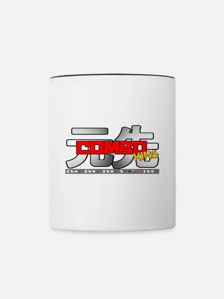 Combo King - Tasse zweifarbig - Weiß/Schwarz