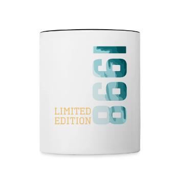 1998 Limited Edition - Contrasting Mug - white/black - Front
