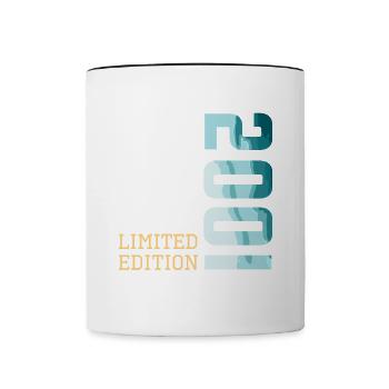 2001 Limited Edition - Tasse zweifarbig - Weiß/Schwarz - Vorne