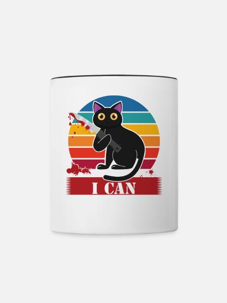 I Can Explain - Tasse zweifarbig - Weiß/Schwarz