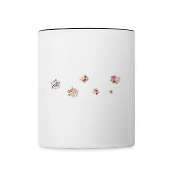 I'm The Youngest Sister Rules Don't Apply To Me - Contrasting Mug - white/black - Front